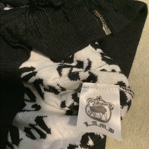 🎁L.A.M.B. NWT Gwen Stefani cashmere hoodie lamb - Picture 11 of 13